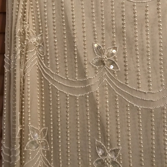 🔥Holiday sale! 🔥beaded Adrienne Papell tunic. Xl - Picture 3 of 7